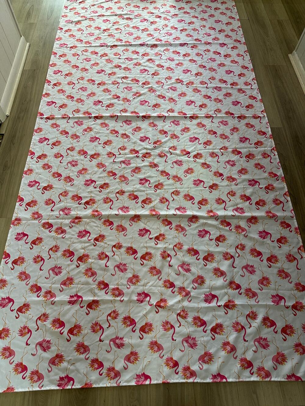 Cynthia Rowley Pink Flamingo Rectangular Tablecloth 60x120 Large Patio